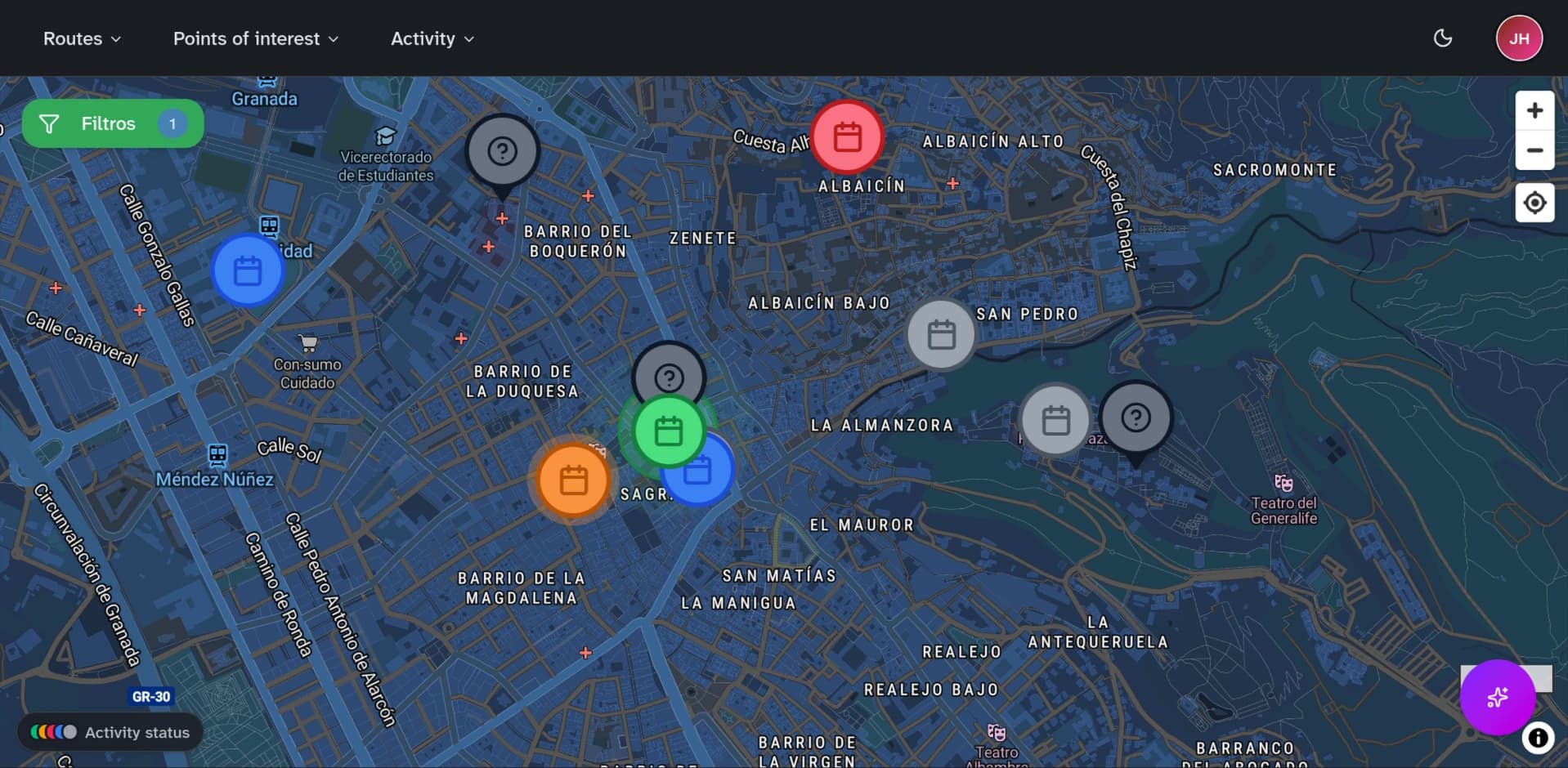Route Page App